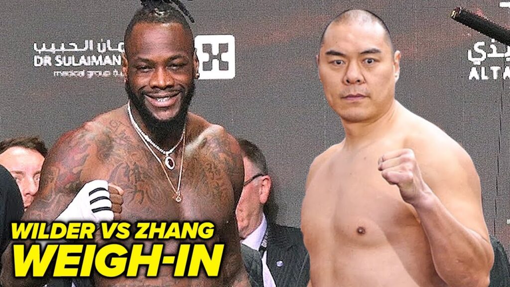 Deontay Wilder vs Zhilei Zhang Fightt