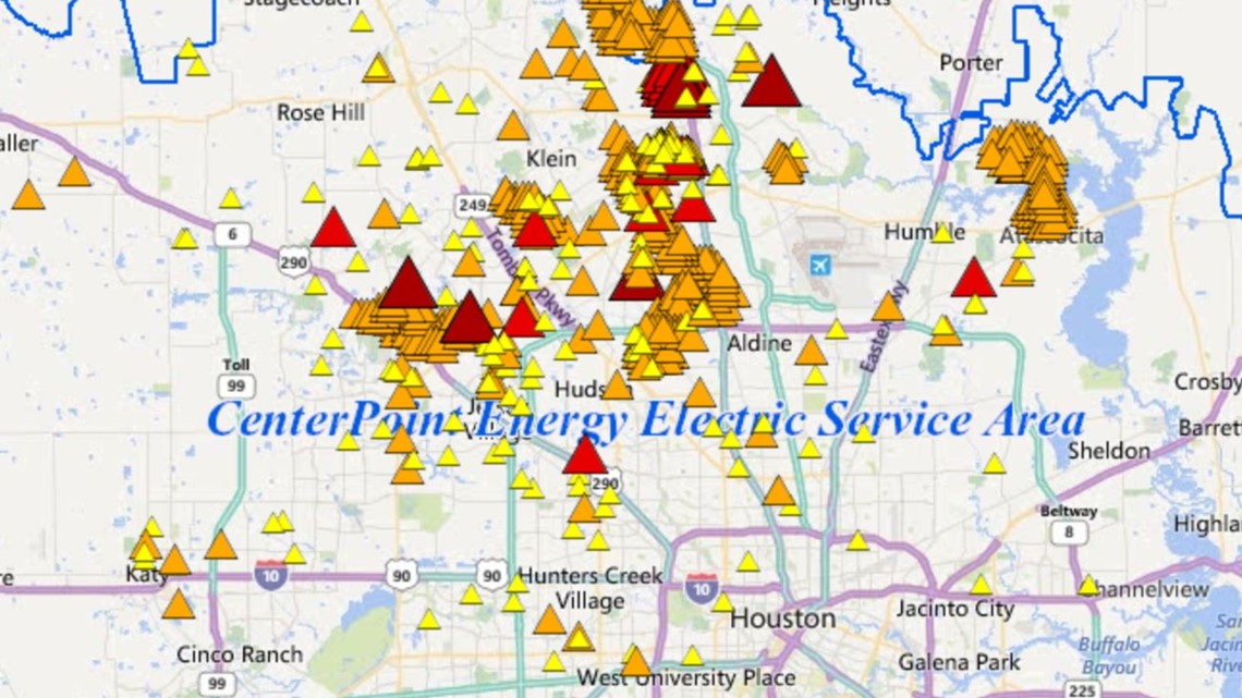 Power Outages in Houston